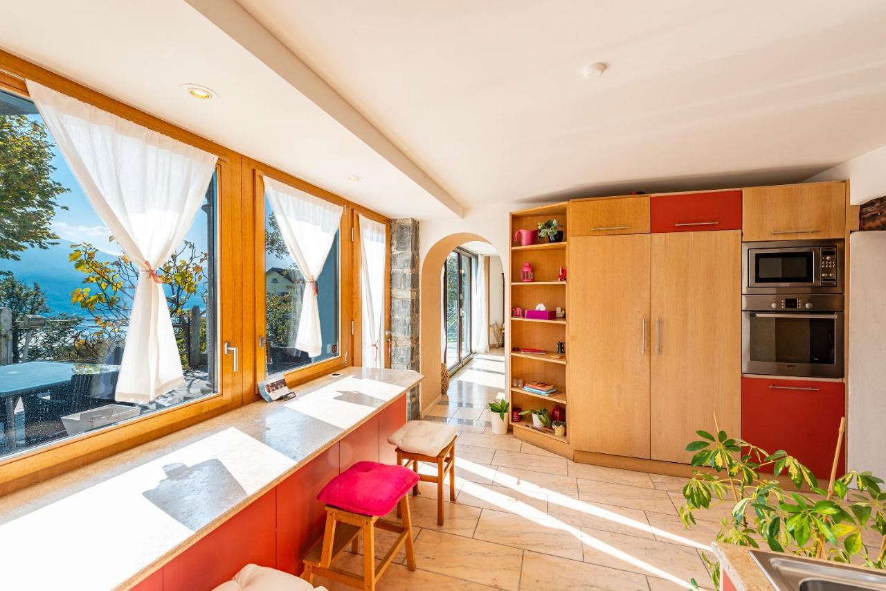 Вилла Casa Alma Brione sopra Minusio Экстерьер фото